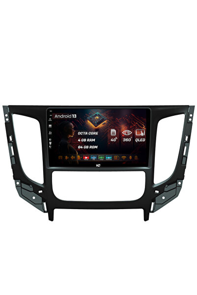 HUB64 Navigatie Mitsubishi L200 (2014-2020), 4GB RAM, Android 13, Octacore, S...