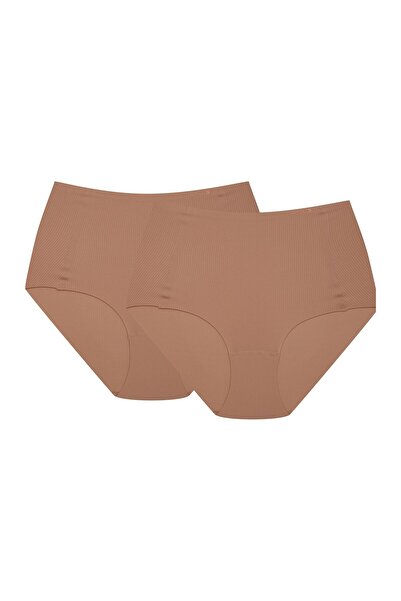 ESOTIQ Women's Panties Set 2-Pack Briefs High Waist Invisible Zero Feel Design | Peria