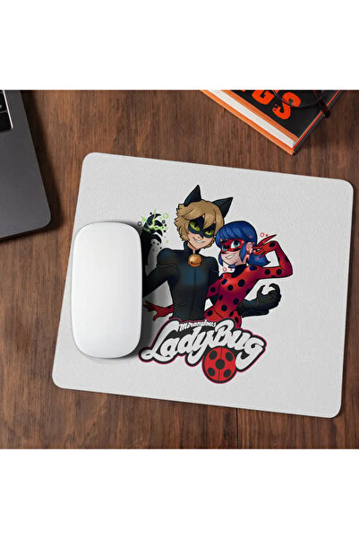 OEM Mousepad Drawings Ladybug Cat Noir Miraculous