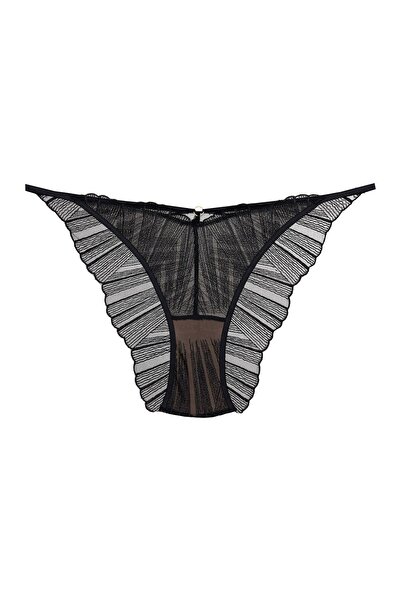 ESOTIQ Chiloți brazilieni pentru femei, cu model tanga, cu croială înaltă, di...