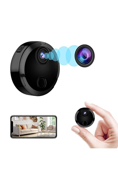 Nanocamcoders 1K ° 1080P HD Mini Premium Kamera Gizli Sesli Video Kablosuz Wi...