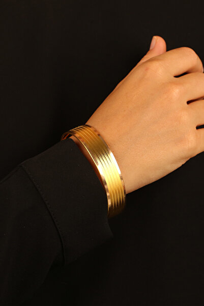 Çgk Çiğdem Gürel Kuyumculuk 22K Trabzon Hasır Altın Bilezik