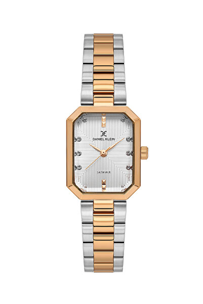 Daniel Klein ساعة يد نسائية أصلية مقاومة للماء 3 Atm بضمان لمدة عامين DKE.1.10968-5