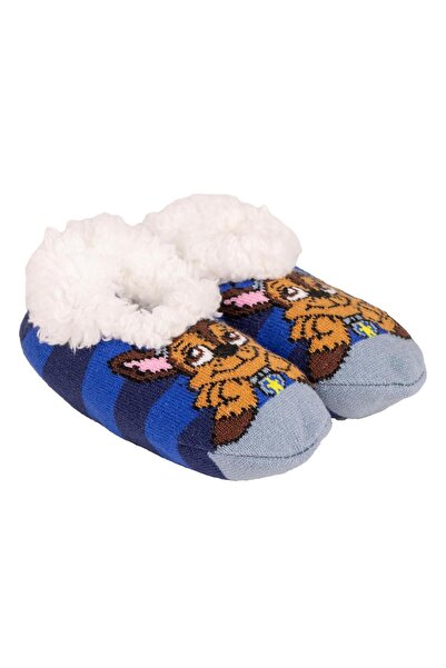 PAW PATROL Παιδικές παντόφλες, υλικό από ύφασμα, αντιολισθητική σόλα, μπλε,