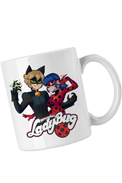 OEM Cana Desene Buburuza Motanul Noir Miraculos