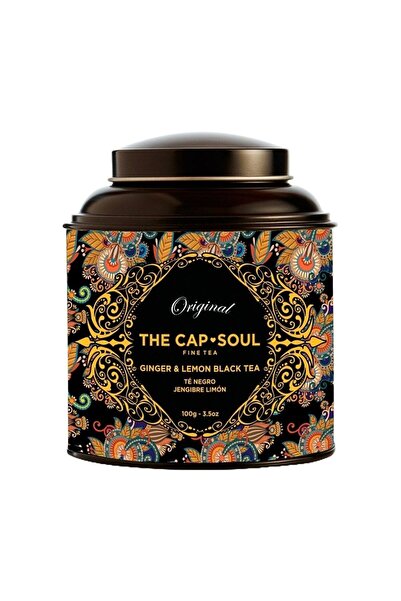 The Capsoul Ceai negru The Cap Soul - Ghimbir și Lămâie, 100 g