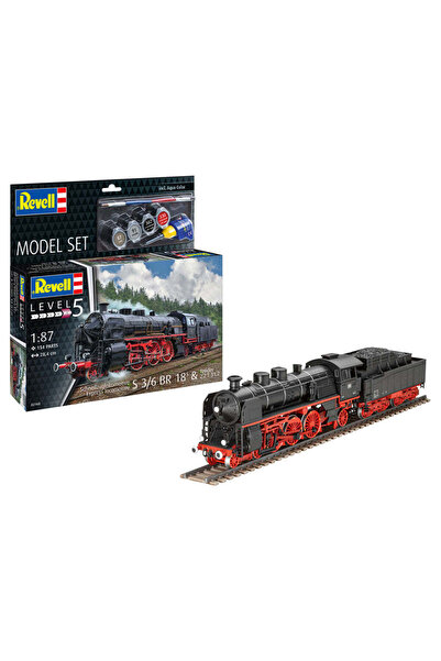 REVELL 62168 Express Locomotive S 3/6 BR 18⁵ & Tender 2'2'T 31,7 - Model Set