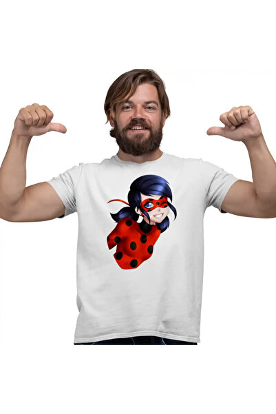OEM Tricou Barbati Miraculos Buburuza Marinette Ladybug Miraculous