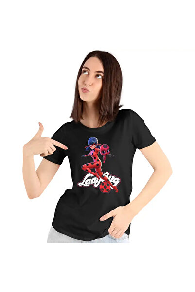 OEM Tricou Femei Buburuza Marinette Tikki Ladybug Miraculos