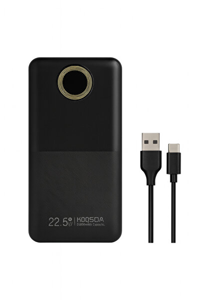 OEM Power Bank KOOSDA 22.5W – 20000mAh-Super fast charging 22.5W Fast Charge-...