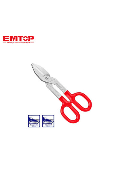 EMTOP Scissors - 12 inches | Professional performance for cutting metal, mesh, and wire