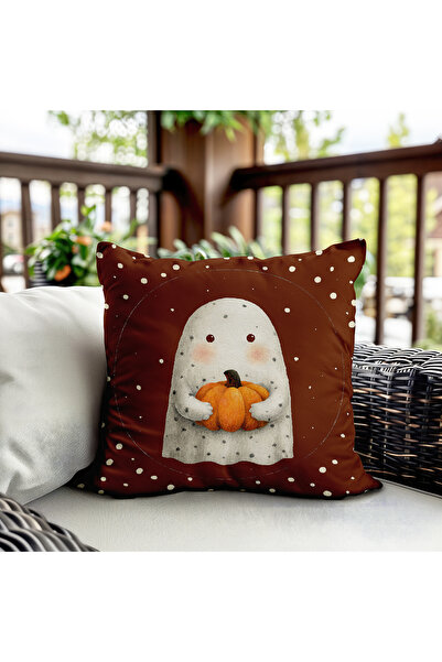 Evmila Husă de pernă cu textură catifelată imprimată pe ambele părți, cu mode...