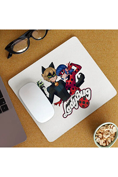 OEM Mousepad Drawings Ladybug Cat Noir Miraculous