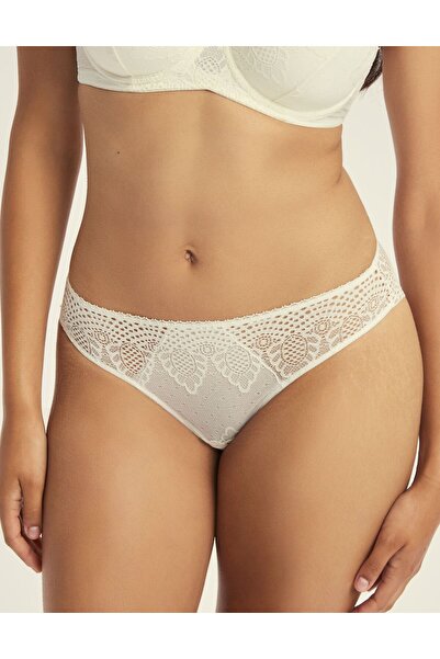 ESOTIQ Women's Panties Mesh & Lace Brief Back Cut Out Elegant & Sexy | Marvela