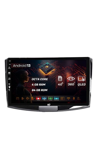 HUB64 Navigatie (BLACK) Volkswagen Passat B6 / B7 / CC, 4GB RAM, Android 13, ...