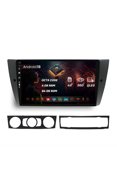 HUB64 Navigatie BMW Seria 3 E90, E91, E92, 4GB RAM, Android 13, Octacore, Slo...