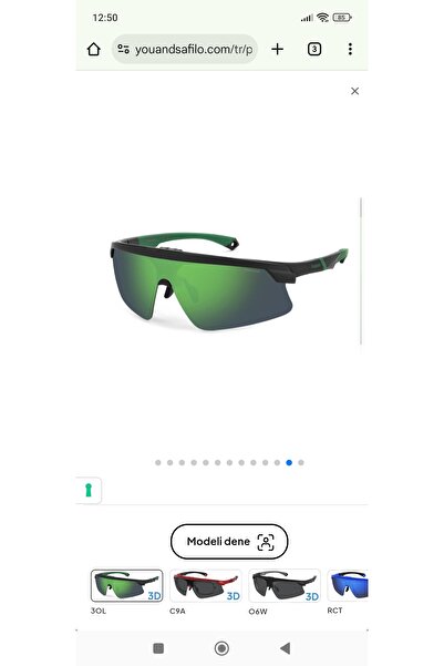 Polaroid MARKA NUMARALI CAM TAKILABİLEN SPORCU GÜNEŞ GÖZLÜĞÜ YEKPARE KIRILMAZ POLARİZE CAMLI