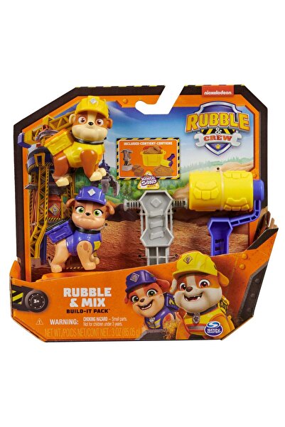 PAW PATROL Rubble și Echipa, Set cu Două Figurine, SPM 6066727-2014513