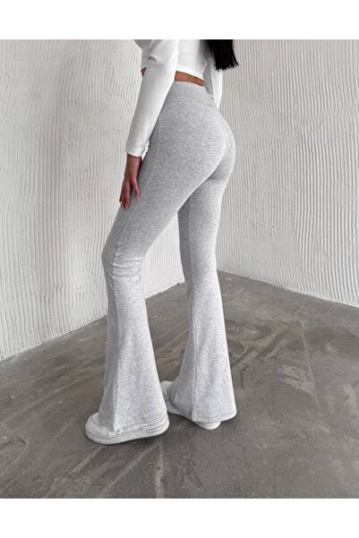 PUCKA FASHION Pucka Ribana High Waist Lycra Shaping Spanish Leg Pants Leggings