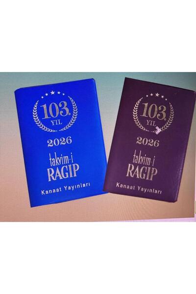 kanaat RAGIP CEP TAKVİMİ 2026 YENİ (Kısmet Kırtasiye)