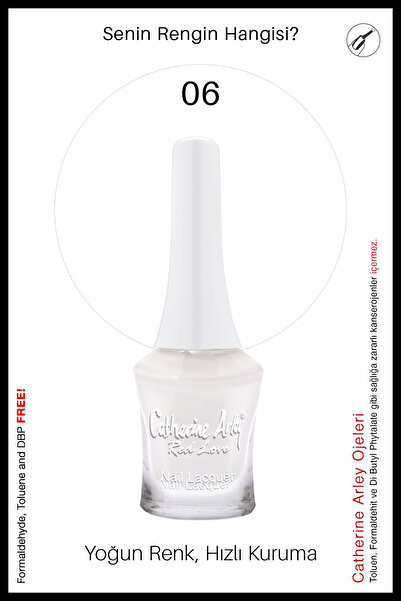 Catherine Arley / RED LOVE – NAIL LACQUER – OJE – 06 – 7,5ml