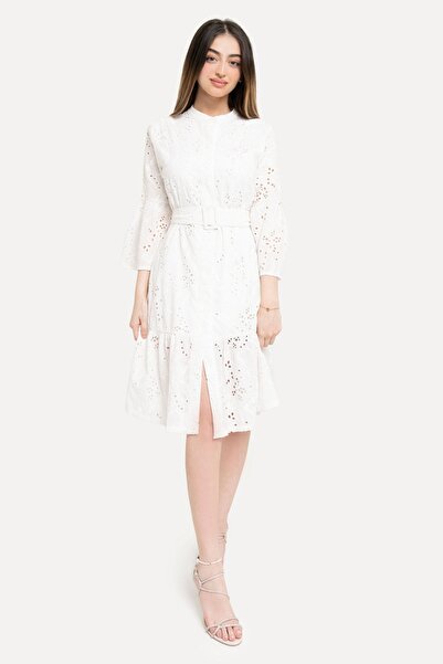 Yola فستان نسائي قصير مطرز