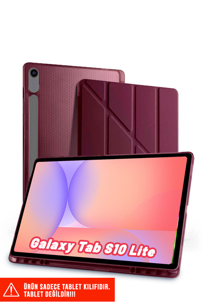 Nezih Case حافظة سيليكون ناعمة من الخلف متوافقة مع سامسونج جالاكسي تاب إس 10 ...