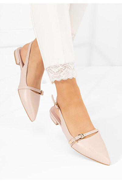 B T Shoes Pantofi slingback Elyssa bej