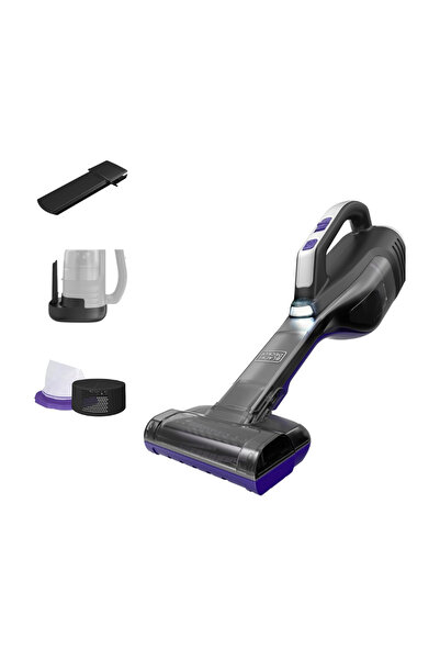 Generic مكنسة كهربائية محمولة للحيوانات الأليفة من بلاك+ديكر، خفيفة الوزن وقا...