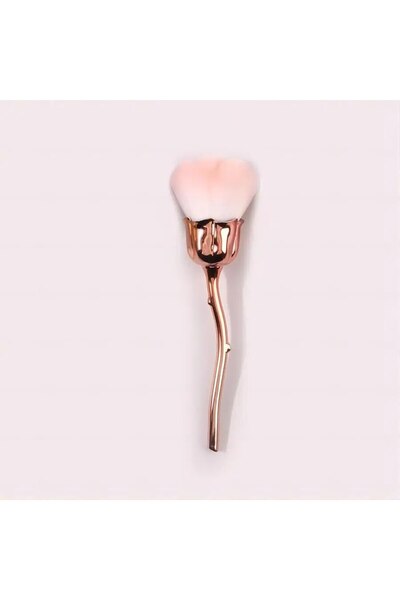 Choice1 فرشاة مكياج بودرة سائبة من الذهب الوردي قطعة واحدة باللون الأسود من شاود أدوات تجميل الوجه للنساء لتزيين الأظافر