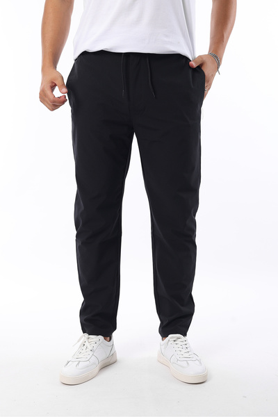 Rodrigo Men's Parachute Thin Fabric Elastic Waist Straight Leg Jogger Pants