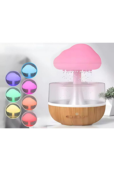 Savonia Aromatherapy Diffuser and Humidifier with Rain Effect and RGB Light