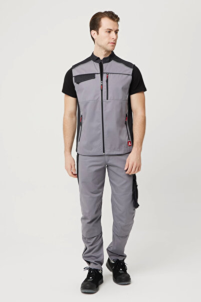 MAKROSAFETY Armadillo Multi-Pocket Technician Quality Work Vest