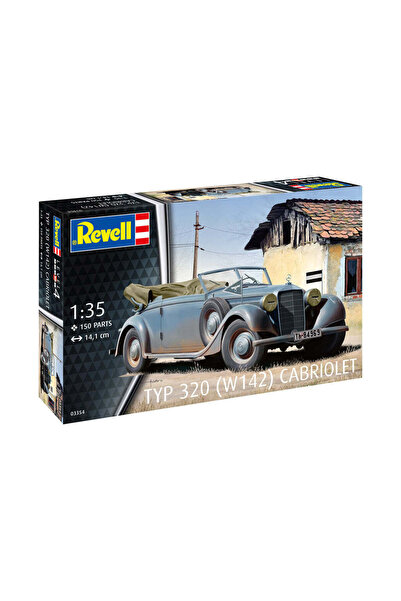REVELL Automacheta Typ 320 (W 142) Cabriolet, scale 1:35, with 150 pieces, 03354