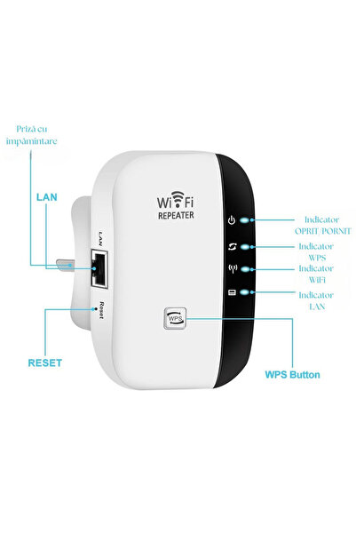 OEM WiFi Signal Amplifier Extender 300Mbps 2.4GHz Repeater/AP Compact Socket Mounting