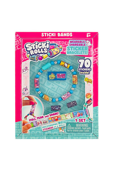 Sticki Rolls Bratari Cu Stickere Single Pack Scsr 100 Albastru