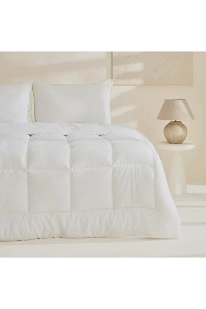 Karaca Basic Microfiber Decke Weiß 155x220