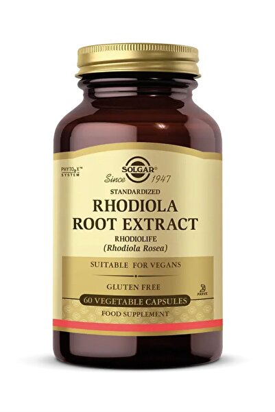 Solgar Rhodiola Root Extract 60 Kapsül