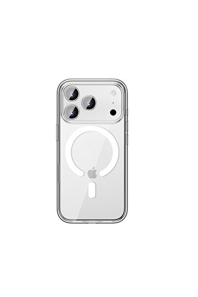 Piili iPhone 17 Pro Max Magsafe Crystal Clear Şeffaf