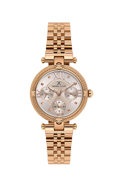 Daniel Klein Orijinal 3 Atm Su Geçirmez 2 Yıl Garantili DKE.1.10952-5 Exclusive Kadın Kol Saati