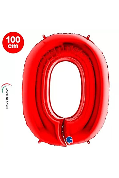 DODOMAR Foil number 0 red 40 inc 102 cm grabo
