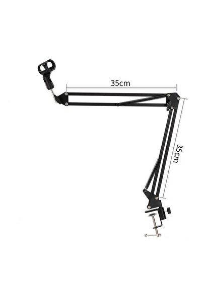 comse NB35 Demir Masa Üstü Mikrofon Standı (35x35cm)