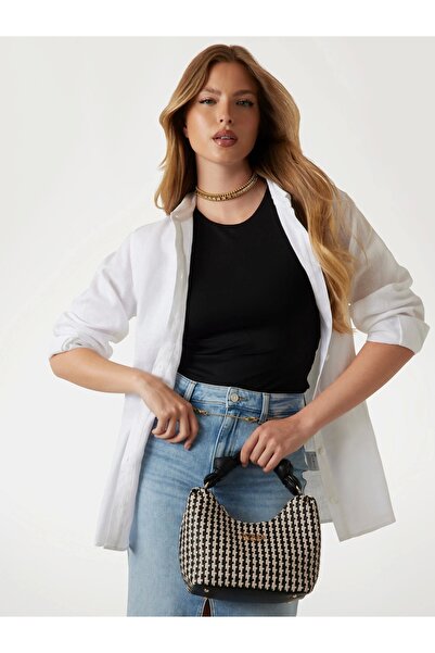 Guess Atalia Women's Black Shoulder Bag Hwwg9631010-Bml