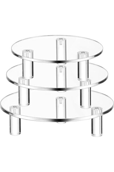 Slasa Acrylic Round Display Stand by
