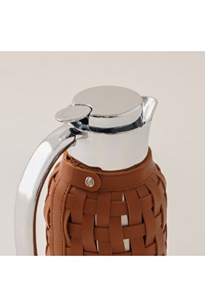 Dallaty Stainless steel vacuum flask 1.2L, Brown