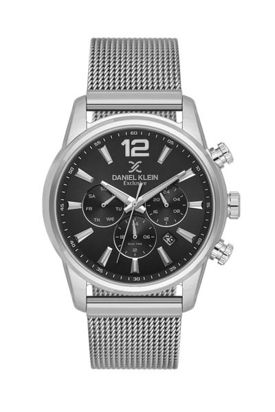 Daniel Klein ساعة يد رجالية أصلية مقاومة للماء 3 Atm بضمان لمدة عامين DKE.1.1...