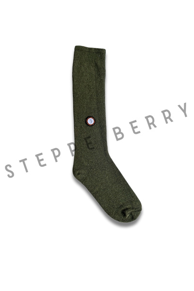 STEPPE BERRY Women's Knee-High Wool Socks