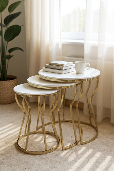 JoyMassa ZÜMRA 3'LÜ ZİGON (MDF üst )