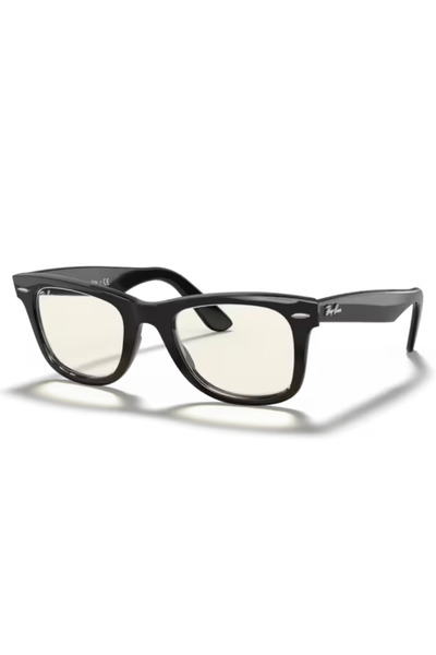 Ray-Ban RB 2140 9015F 54 Wayfarer Photochromic Unisex Kare Siyah Kemik Güneş Gözlüğü