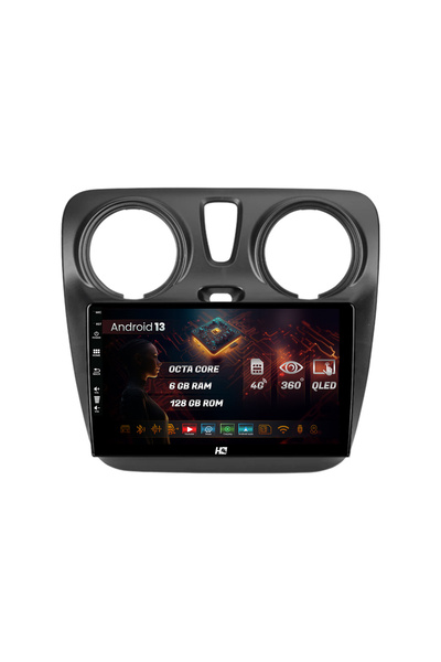 HUB64 Navigatie Dacia Dokker / Lodgy, 6GB RAM, Octacore, Slot Sim 4G Inch